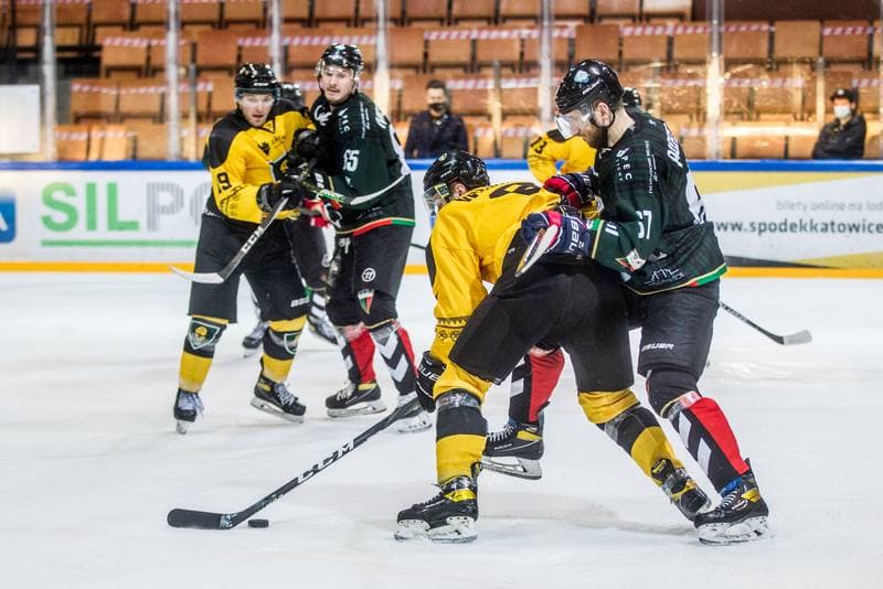 Ice Hockey. Polska Hokej Liga. GKS Katowice - GKS Tychy. 30.03.2021
