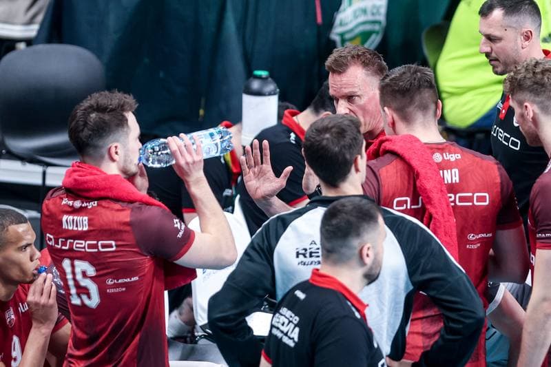 Volleyball. PlusLiga. Aluron CMC Warta Zawiercie - Asseco Resovia Rzeszow. 29.03.2025