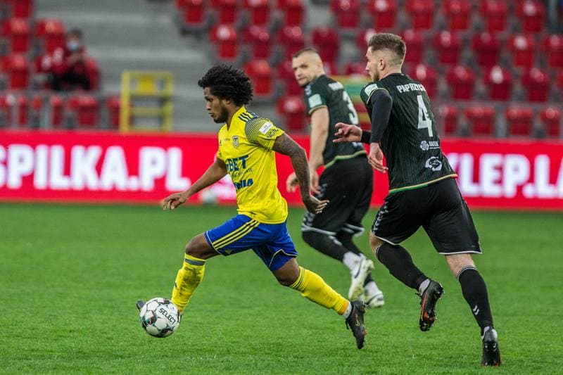 Football. Fortuna I Liga. GKS Tychy - Arka Gdynia. 01.04.2021