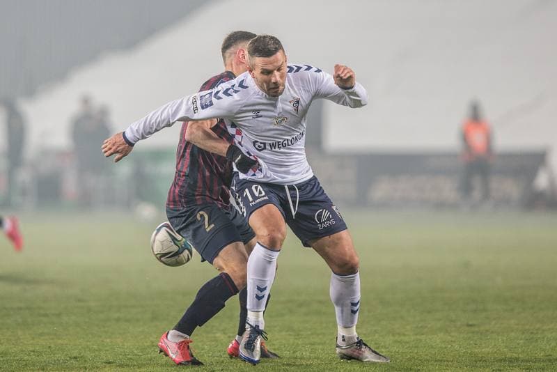 Football. PKO BP Ekstraklasa. Gornik Zabrze - Pogon Szczecin. 12.12.2021