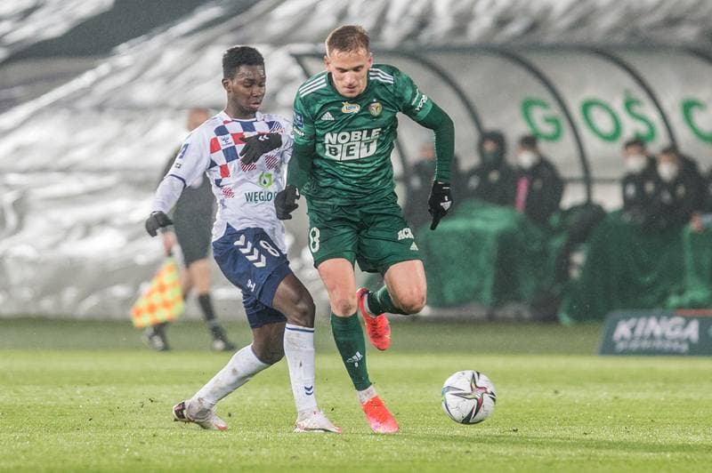 Football. PKO BP Ekstraklasa. Gornik Zabrze - Slask Wroclaw. 16.04.2021