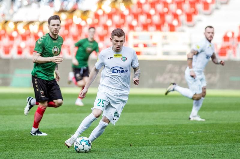 Football. Fortuna I Liga. GKS Tychy - Radomiak Radom. 20.04.2021