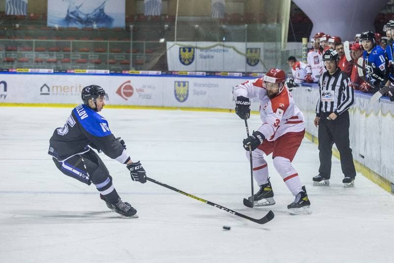 Ice Hockey. Three Seas Tournament. Poland - Estonia. 18.04.2021
