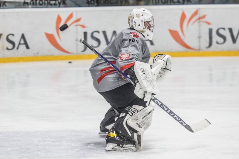 Ice Hockey. Poland national team. Training. 02.05.2021