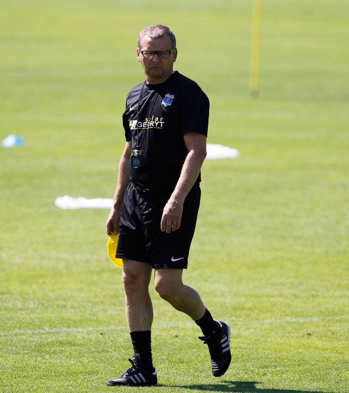 Football. Termalica Bruk-Bet Nieciecza. Training. 03.07.2015