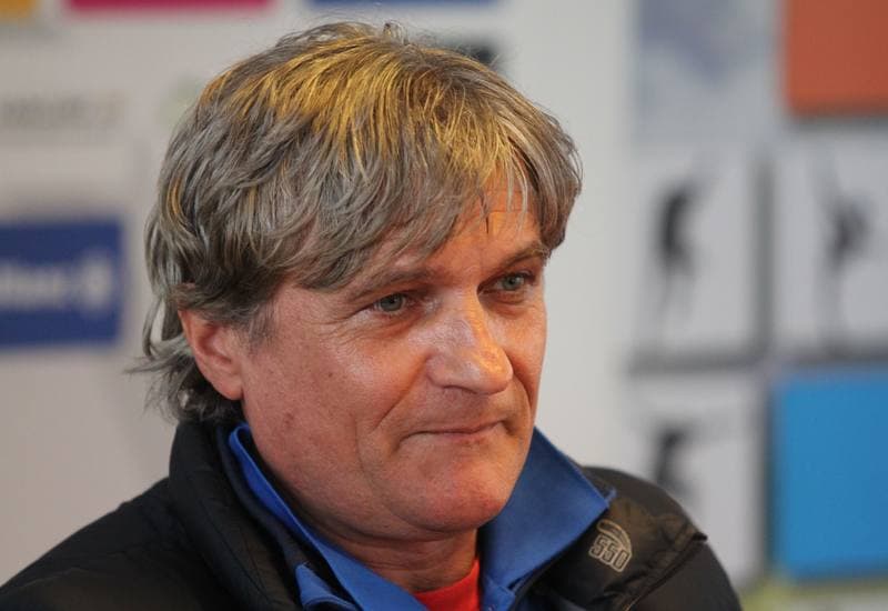 Football. Gornik Zabrze. Press Conference. 15.02.2012