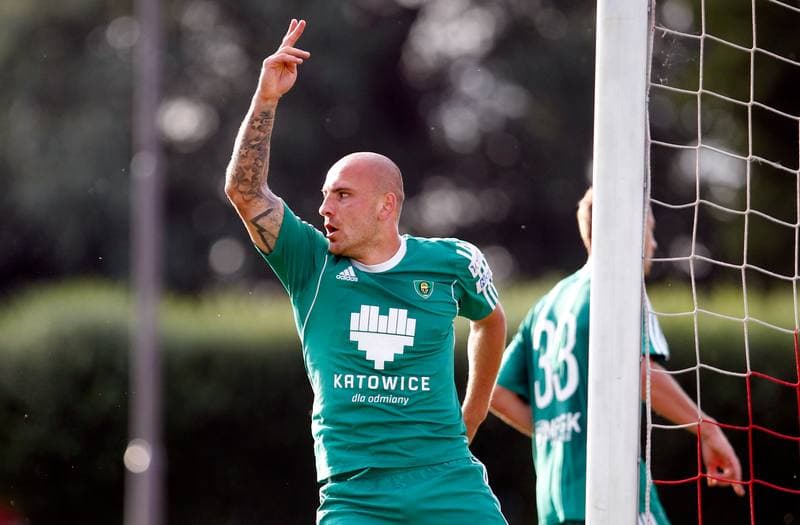 Football. Friendly Match. Lechia Dzierzoniow - GKS Katowice. 08.07.2015
