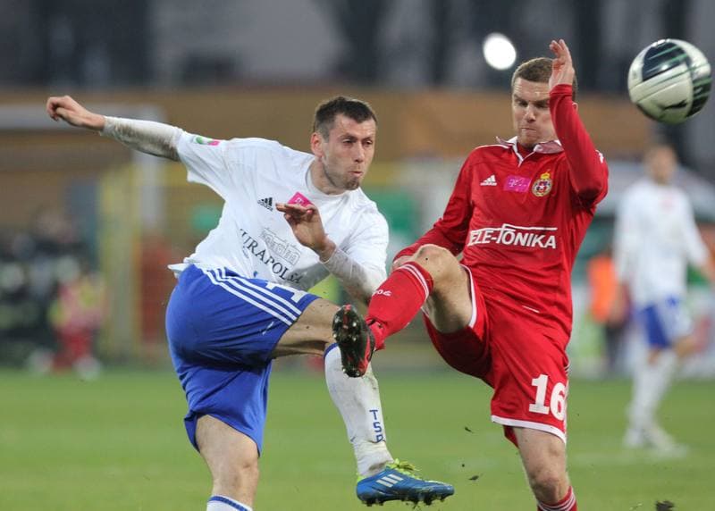 Football. T-Mobile Ekstraklasa. Podbeskidzie Bielsko-Biala - Wisla Krakow. 21.04.2012