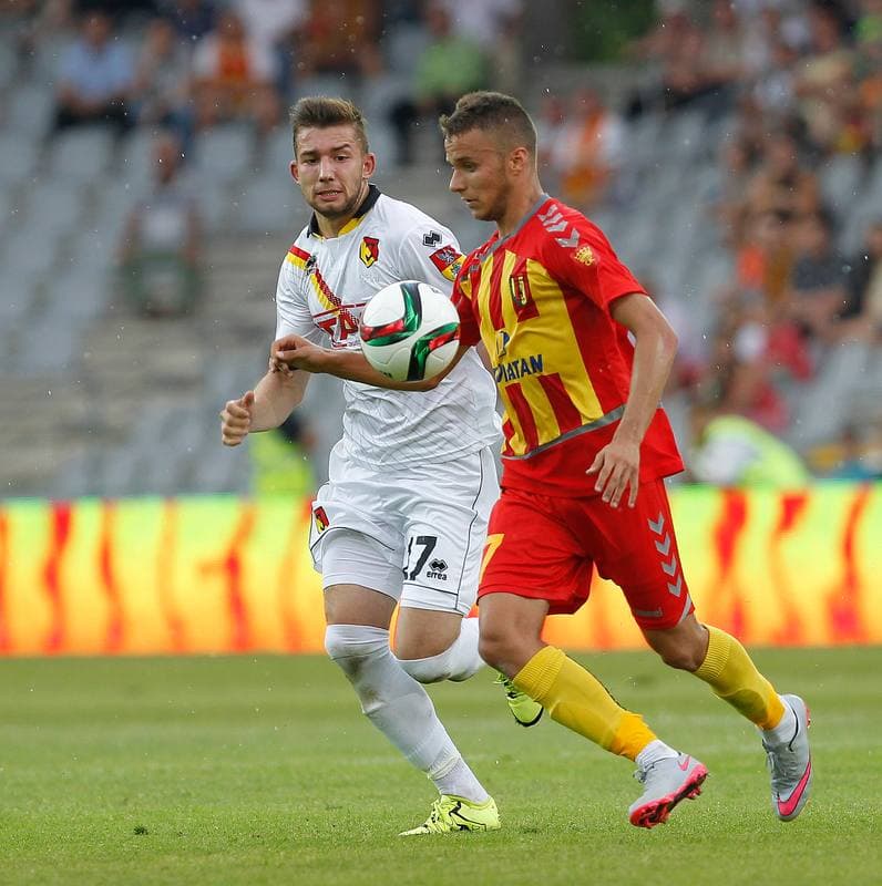 Football. PKO BP Ekstraklasa. Korona Kielce - Jagiellonia Bialystok. 19.07.2015