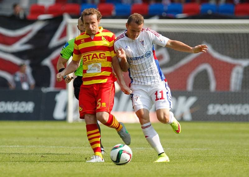 Football. T-Mobile Ekstraklasa. Gornik Zabrze - Jagiellonia Bialystok. 08.08.2014