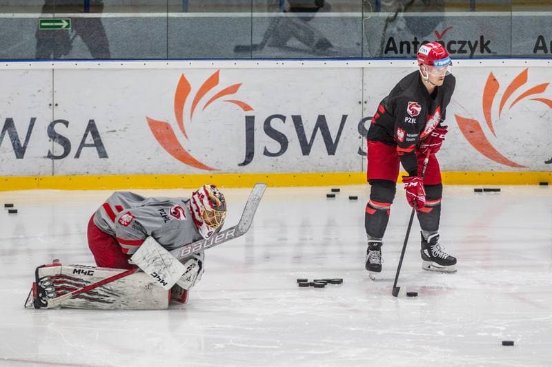 Ice Hockey. Poland national team. Training. 11.05.2021
