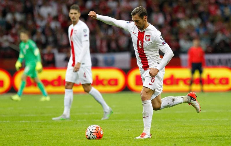 Football. UEFA Euro Qualifiers. Poland - Gibraltar. 07.09.2015