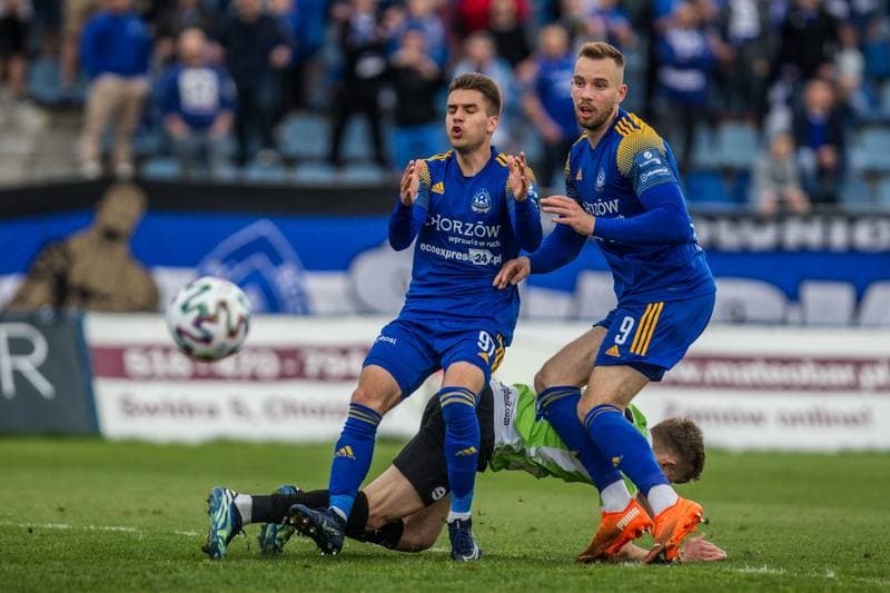 Football. III Liga. Ruch Chorzow - ROW 1964 Rybnik. 15.05.2021