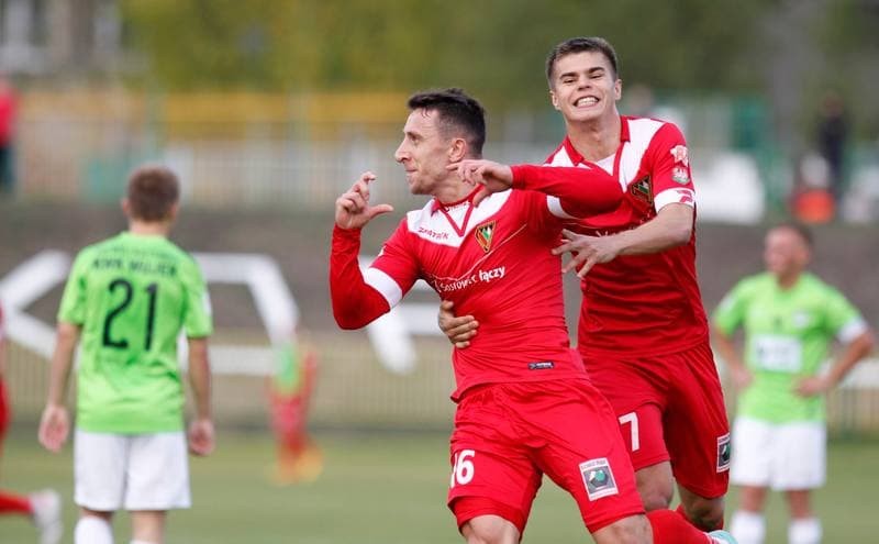 Football. I Liga. Rozwoj Katowice - Zaglebie Sosnowiec. 03.10.2015