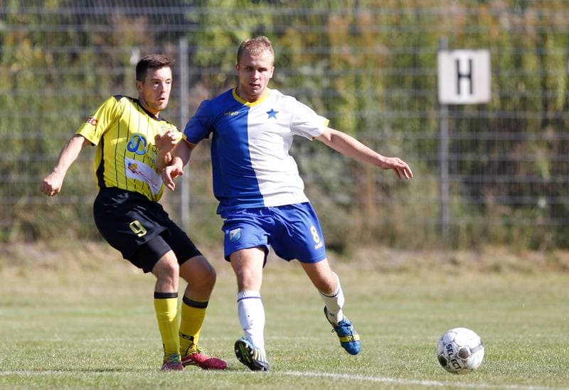 Football. IV Liga. Slavia Ruda Slaska - Ruch Radzionkow. 03.10.2015