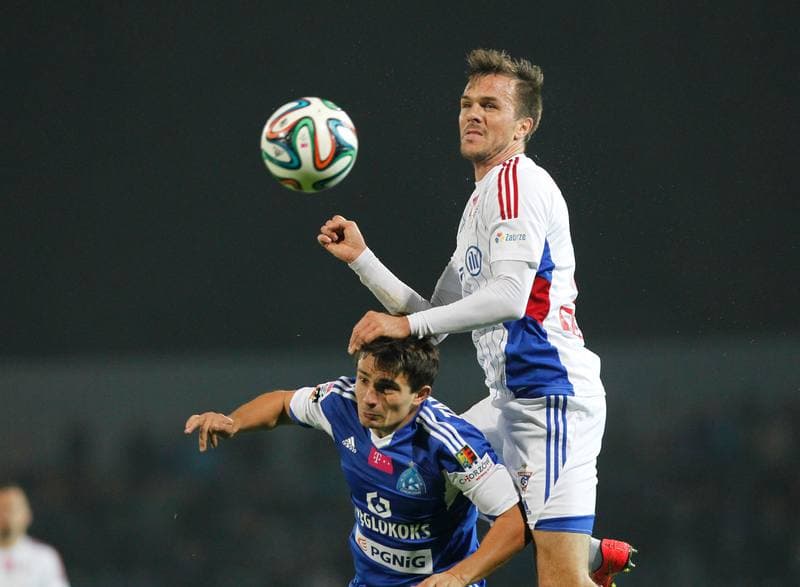 Football. T-Mobile Ekstraklasa. Ruch Chorzow - Gornik Zabrze. 04.10.2014