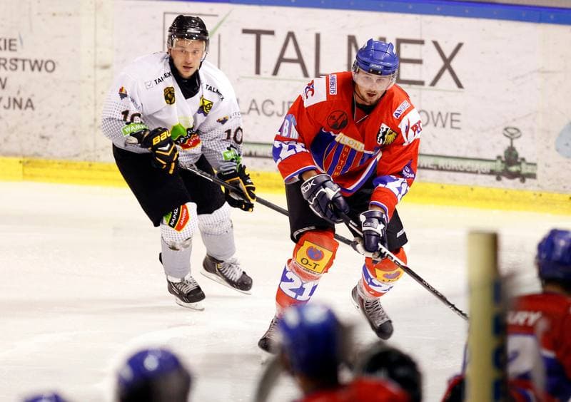 Ice Hockey. Polska Hokej Liga. Naprzod Janow - Polonia Bytom. 09.10.2014
