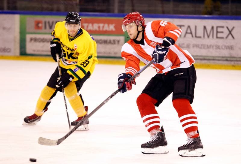 Ice Hockey. Polska Hokej Liga. HC GKS Katowice - Cracovia Krakow. 19.10.2014