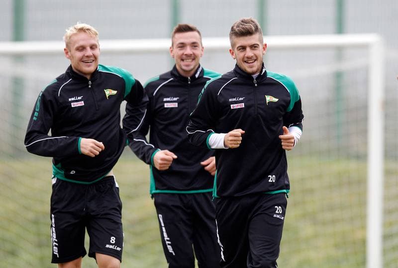 Football. Lechia Gdansk. Training. 07.11.2015