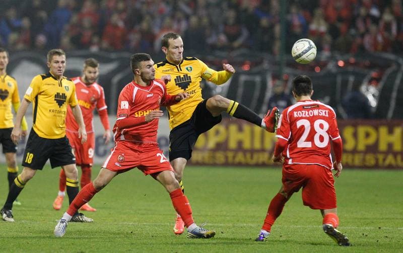 Football. I Liga. Widzew Lodz - GKS Katowice. 22.11.2014