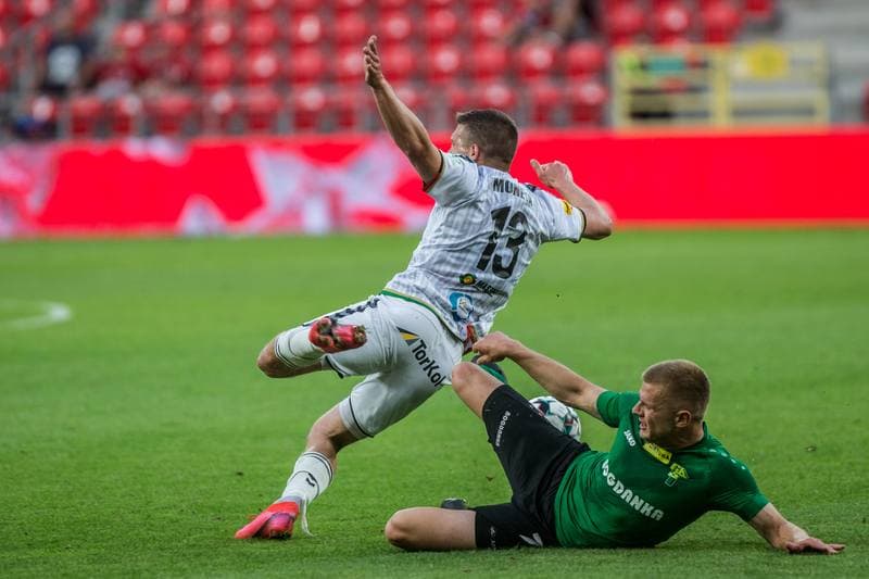 Football. PKO BP Ekstraklasa. GKS Tychy - Gornik Leczna. 16.06.2021