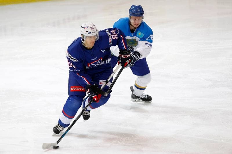 Ice Hockey. EIHC. Kazakhstan - France. 17.12.2015