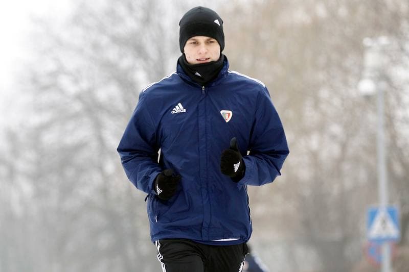 Football. Piast Gliwice. Training. 07.01.2016