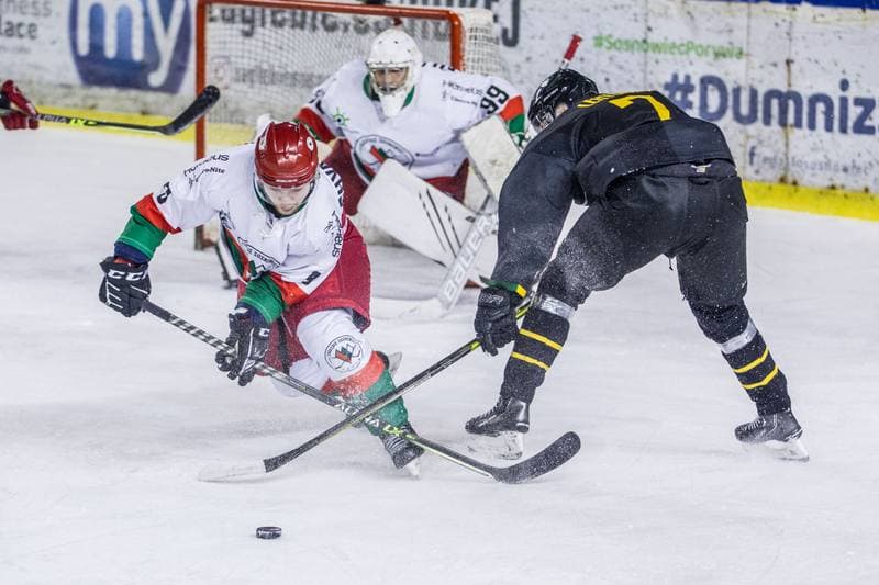 Ice Hockey. Polska Hokej Liga. Zaglebie Sosnowiec - GKS Katowice. 28.02.2022