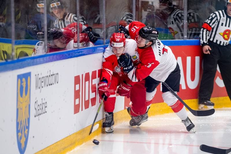 Ice Hockey. World Championship Division 1 Group B. Poland - Japan. 01.05.2022