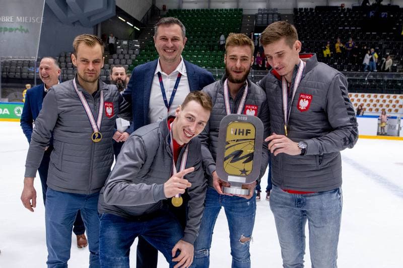 Ice Hockey. World Championship Division 1 Group B. Estonia - Ukraine. 01.05.2022