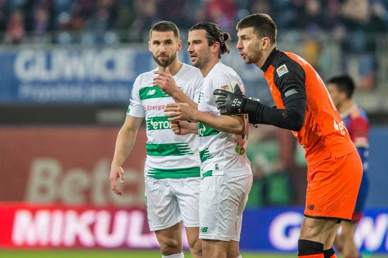 Football. PKO BP Ekstraklasa. Piast Gliwice - Lechia Gdansk. 12.03.2022