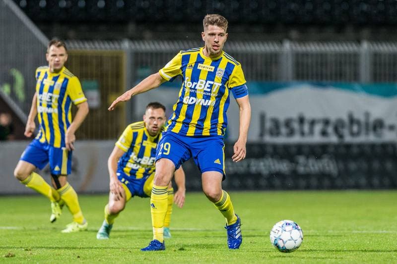 Football. Fortuna I Liga. GKS 1962 Jastrzebie - Arka Gdynia. 04.10.2021