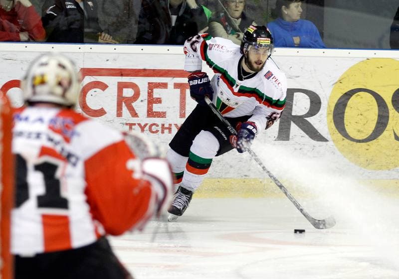 Ice Hockey. Polish Hockey League. GKS Tychy - Comarch Cracovia. 18.03.2016