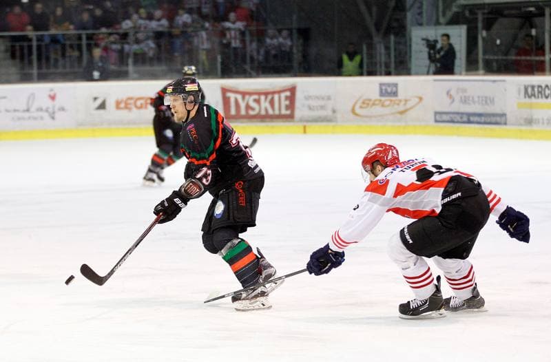 Ice Hockey. Polish Hockey League. Comarch Cracovia - GKS Tychy. 22.03.2016