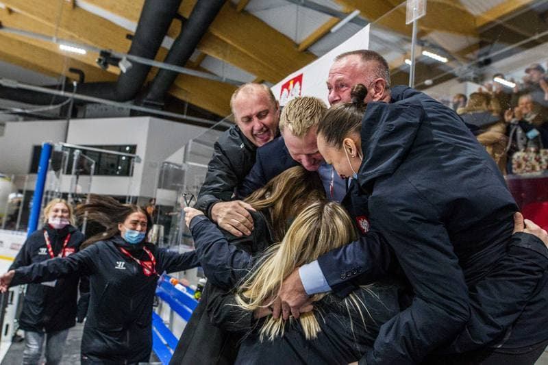 Ice Hockey. Olympic Women's Ice Hockey Pre-Qualification. Poland - Netherlands. 10.10.2021