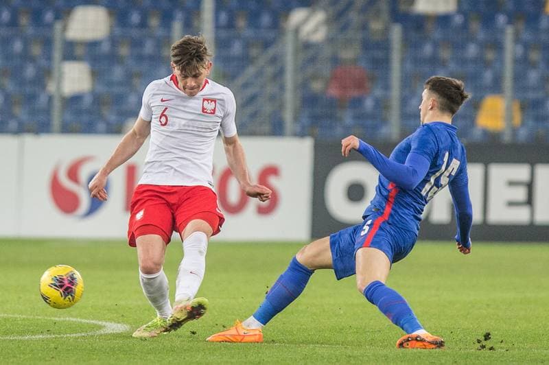 Football. UEFA Elite League. Poland - England. 25.03.2022
