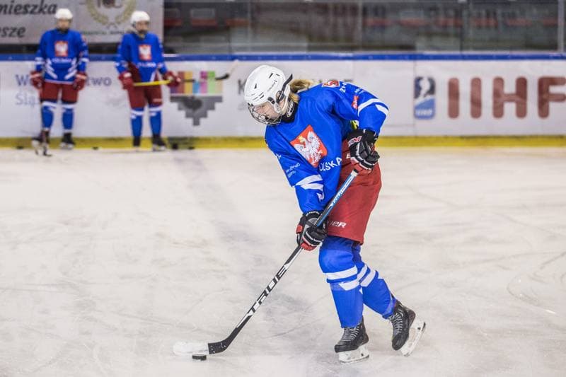 Ice Hockey. Poland national team. Training. 04.04.2022