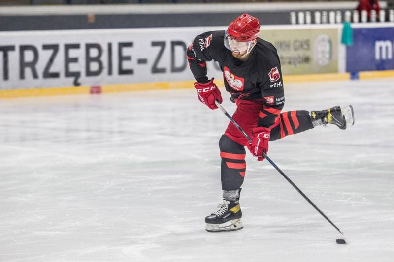 Ice Hockey. Poland national team. Training. 06.04.2022