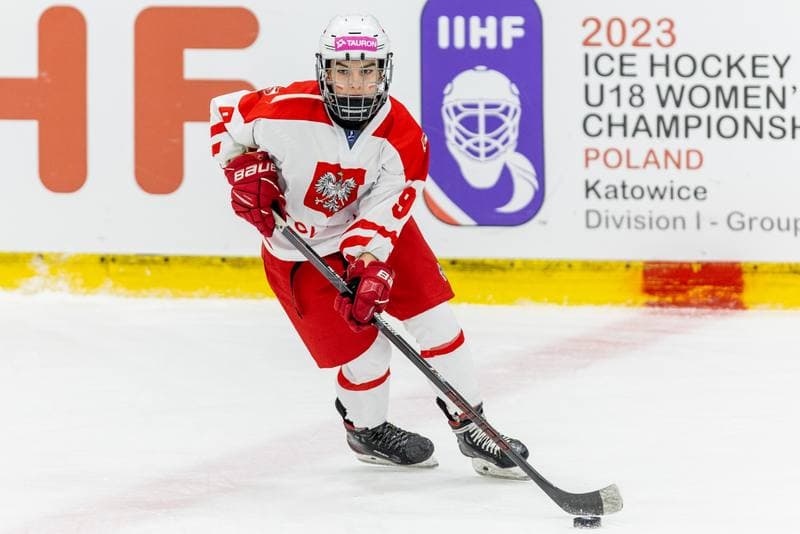 Ice Hockey. Women's U18 World Championship Division 1B. Poland - Spain. 13.01.2023