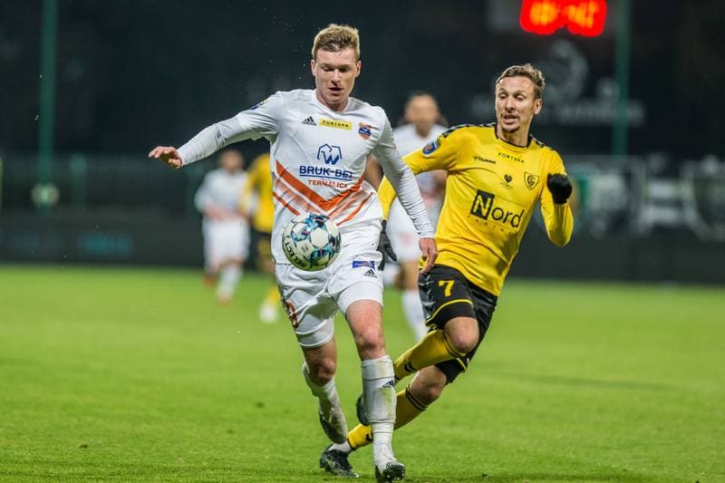 Football. Fortuna Puchar Polski. GKS Katowice - Bruk-Bet Termalica Nieciecza. 27.10.2021