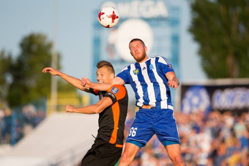 Football. Polish Cup. Ruch Chorzow - Chrobry Glogow. 08.08.2017
