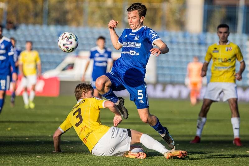 Football. eWinner II liga. Ruch Chorzow - Olimpia Elblag. 30.10.2021