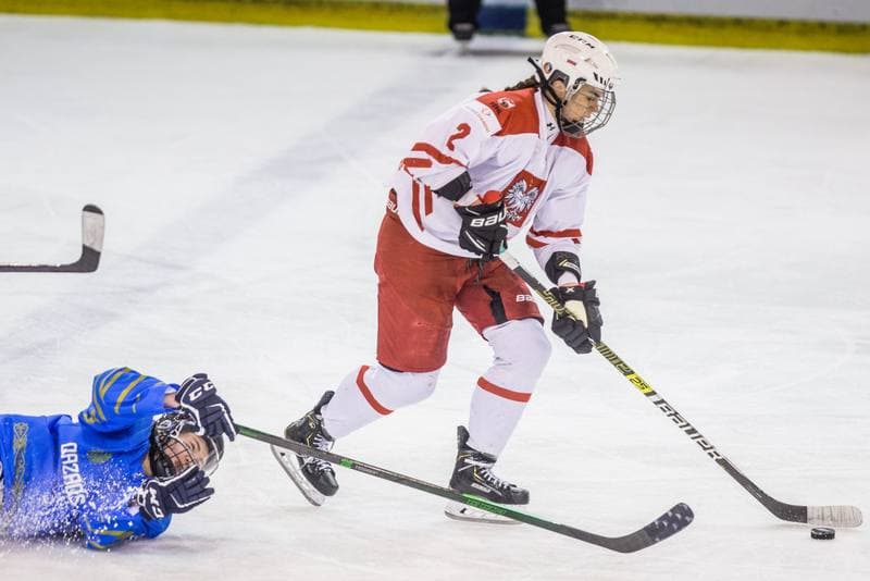 Ice Hockey. Women's World Championship Division 1B. Poland - Kazakhstan. 08.04.2022