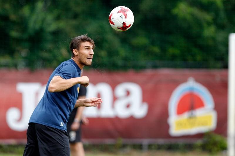 Football. Piast Gliwice. Training. 17.08.2017