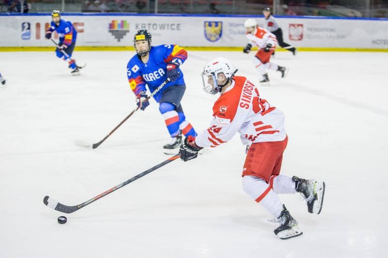Ice Hockey. Women's World Championship Division 1B. Korea - Poland. 11.04.2022