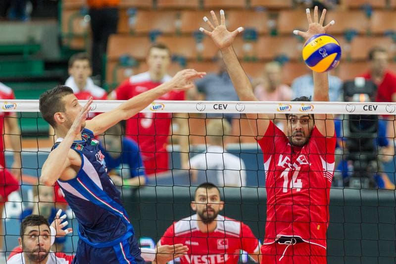 Volleyball. CEV EuroVolley 2017. Italy - Turkey. 30.08.2017