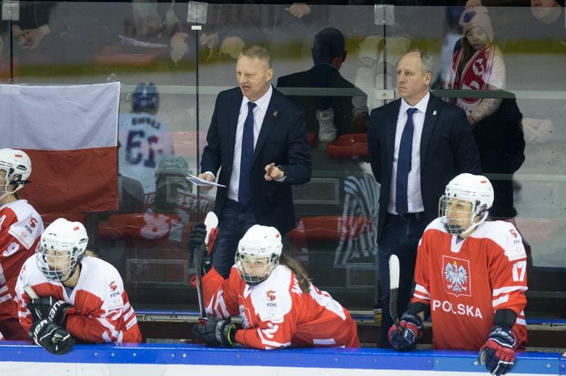 Ice Hockey. Women's World Championship Division 1B. Poland - Italy. 12.04.2022