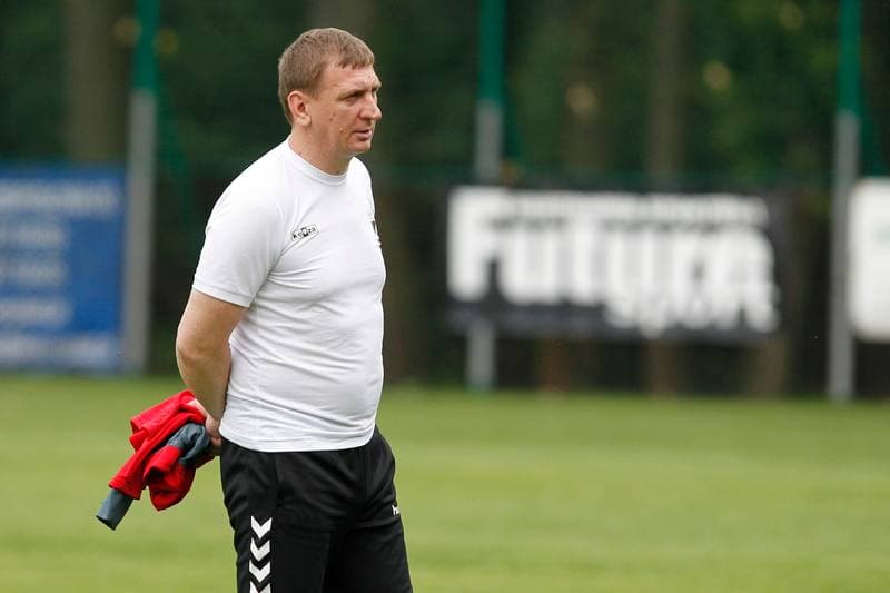 Football. GKS Tychy. Training. 27.06.2016