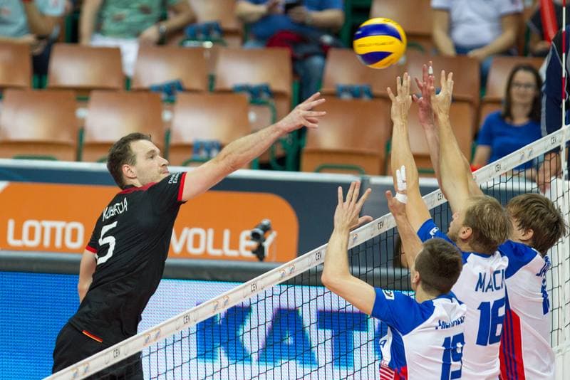 Volleyball. CEV EuroVolley. Germany - Czech Republic. 31.08.2017