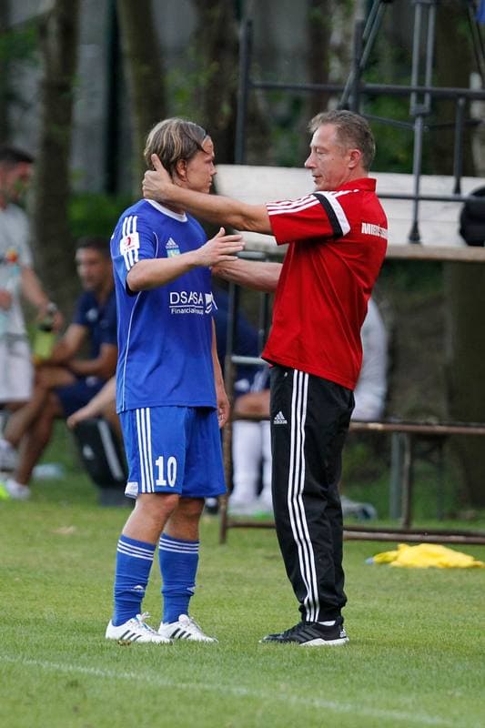 Football. Sparing. AFE Espana - Miedz Legnica. 02.07.2016